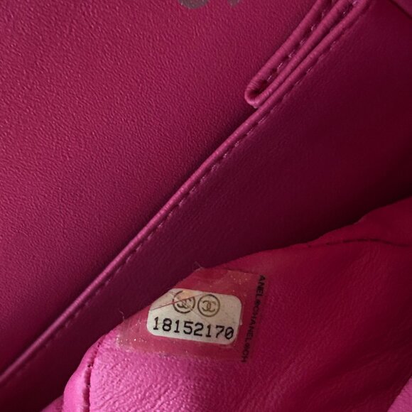 Chanel Pink Caviar Quilted Medium Flap Bag - Picture 7 of 7